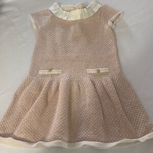 Janie and Jack dress sweater pink